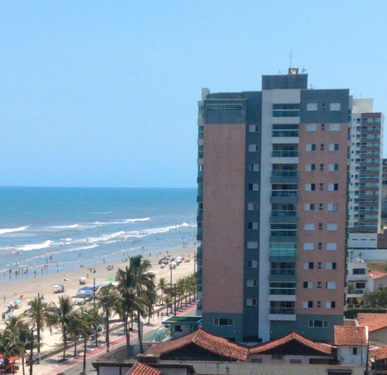 Apartamento Temporada Pe Na Areia Mongaguá エクステリア 写真